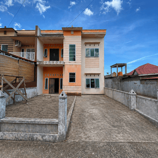 Tampak depan Rumah Pulau Pandan Tanjungpinang